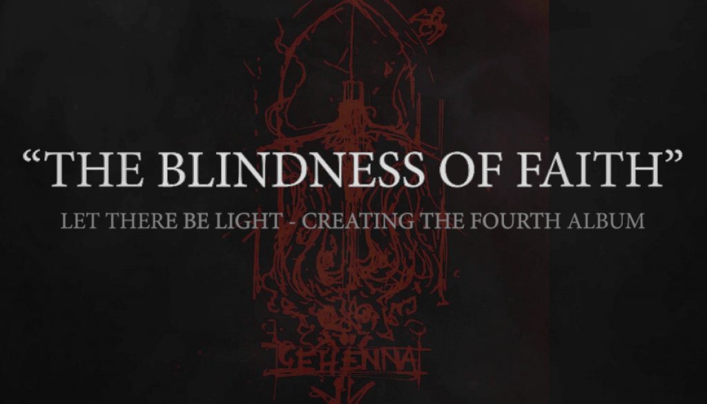 let there be light - creating the blindness of faith